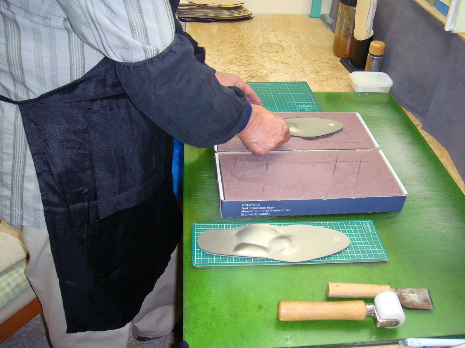 スーパーアーチ製作風景